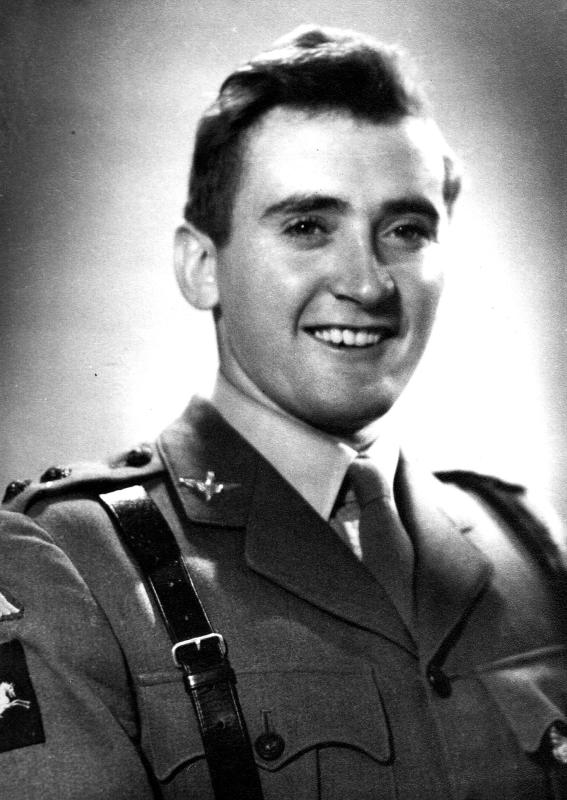 Lieutenant Dennis George Lashmar Haifa c1947