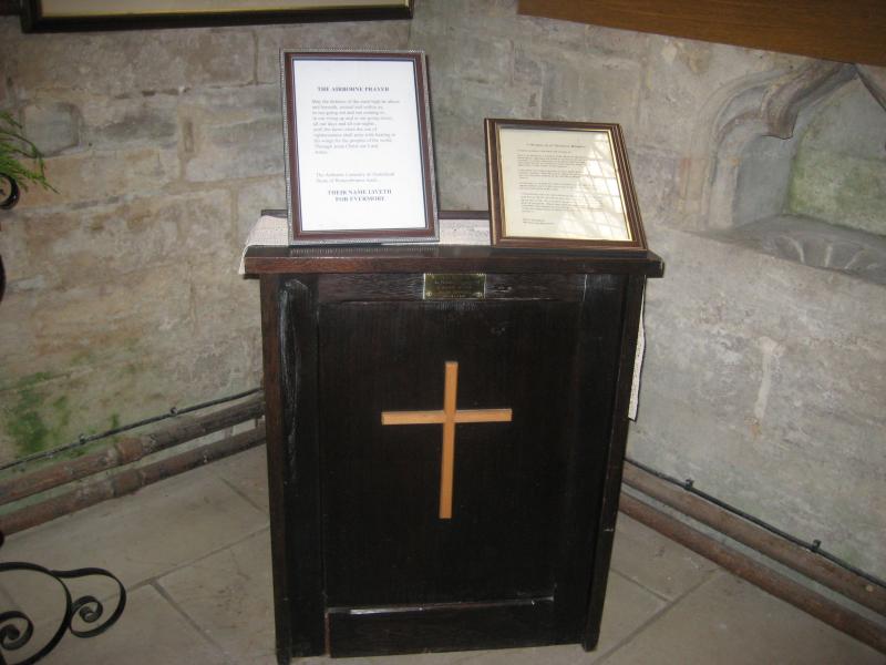 Donington Church lectern made by Jack Hobbs