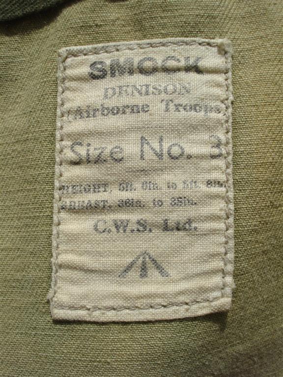 Detail view of Label, CWS, 1942.
