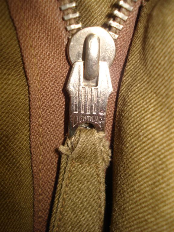 Detail view of the Lightning Zip