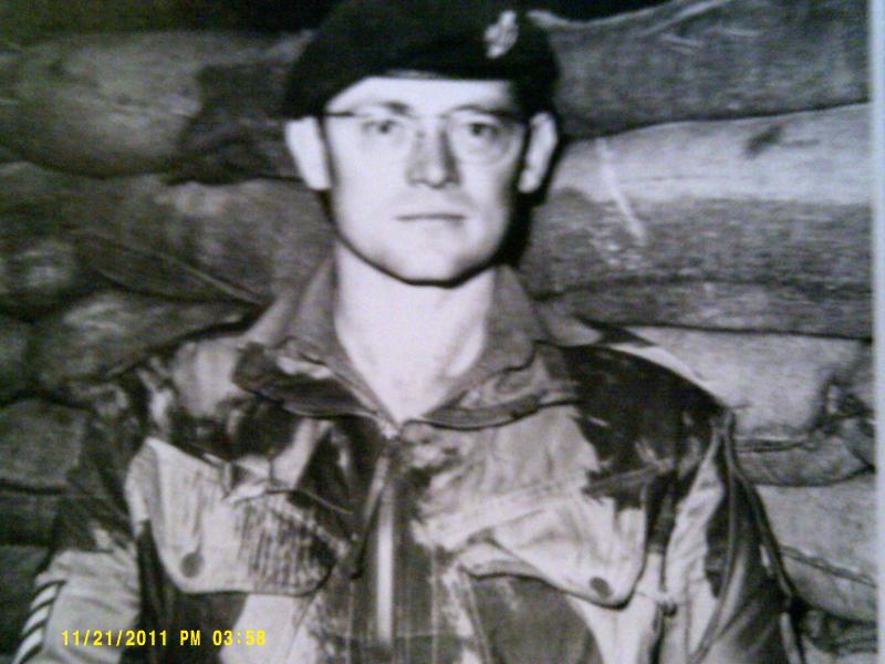 dad on his last tour of duty 1971