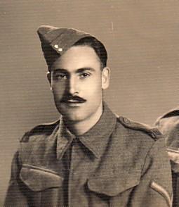 Cpl. Dudley Pearson in Alexandria March 1942