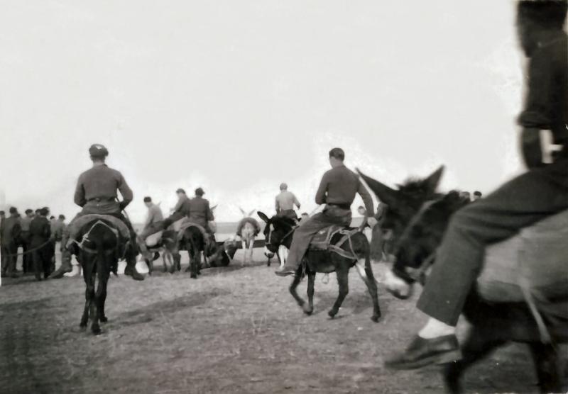 Donkey Derby Gaza Xmas 1946