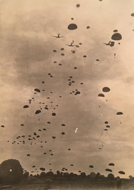 Drop at Elephant Point Rangoon 1945
