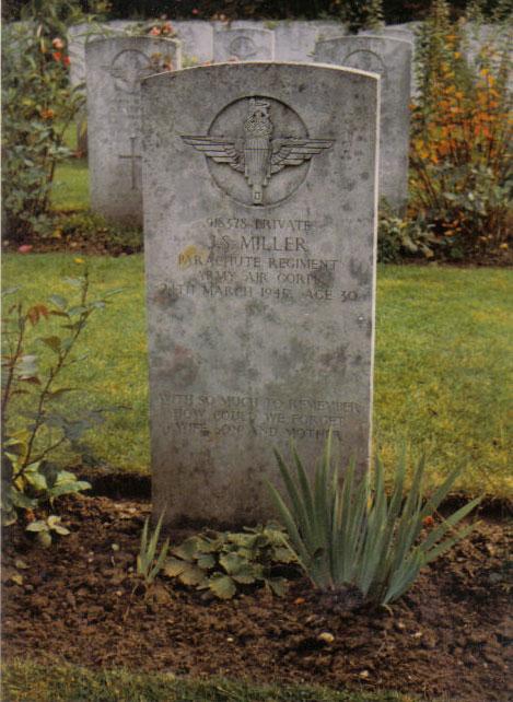 Grave at Reichswald Forest Cemetery