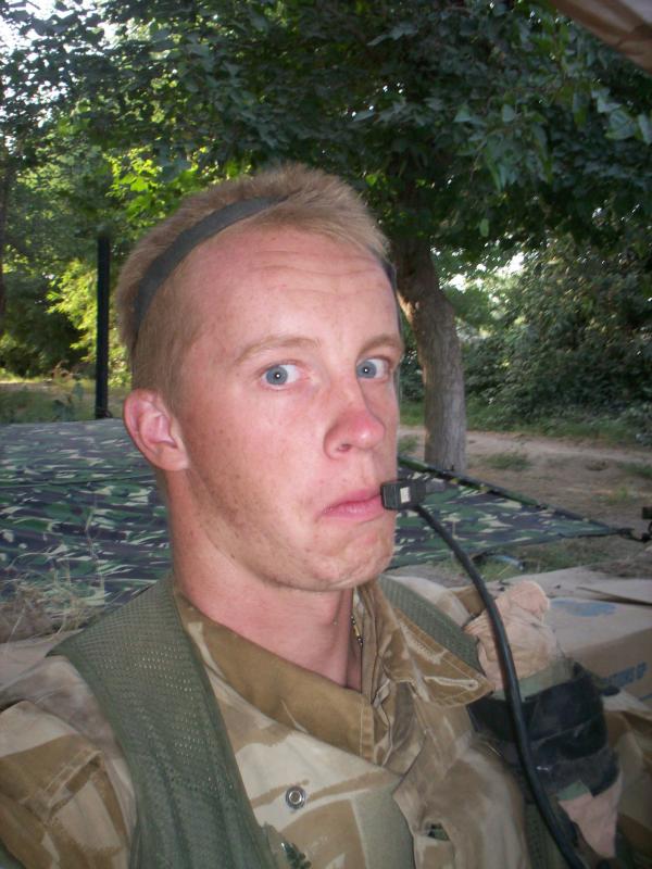 'Jacko' on operation in Helmand, Afghanistan, 2006