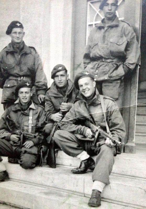 Members of the 6th (Royal Welch) Parachute Battalion, possibly Athens, c1944.