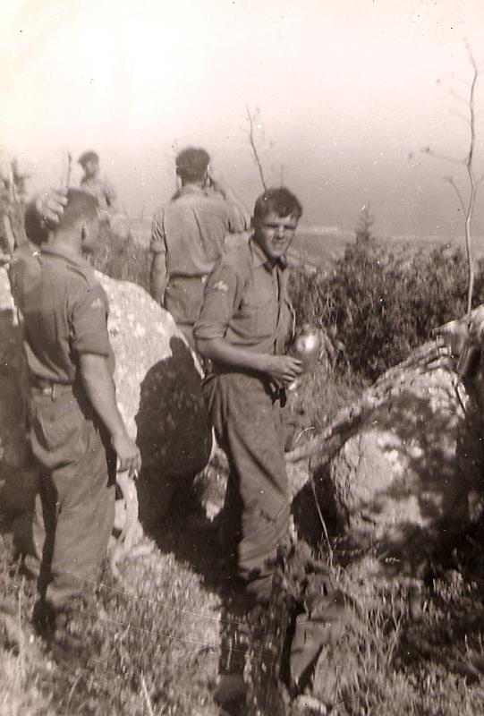 Members of C Coy, 2 PARA in the Kyrenia Mountains, Cyprus, 1958