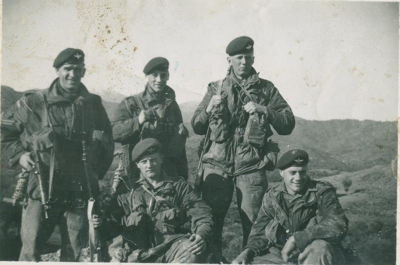 George Moodie with his section on Cyprus