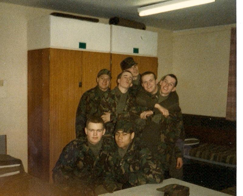 Members of 8 Platoon JPC, Pirbright 1987
