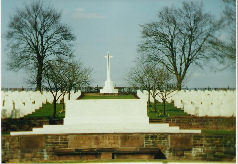 View of Hanover War Cemetery, Germany