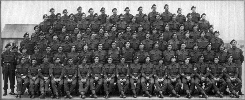 OS WOs' and Sgts' Mess, 2nd Battalion, The South Staffordshire Regiment, Carter Barracks, Bulford. April 1943.