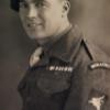 OS Leonard T Carlier in post war Para battle dress with insignia